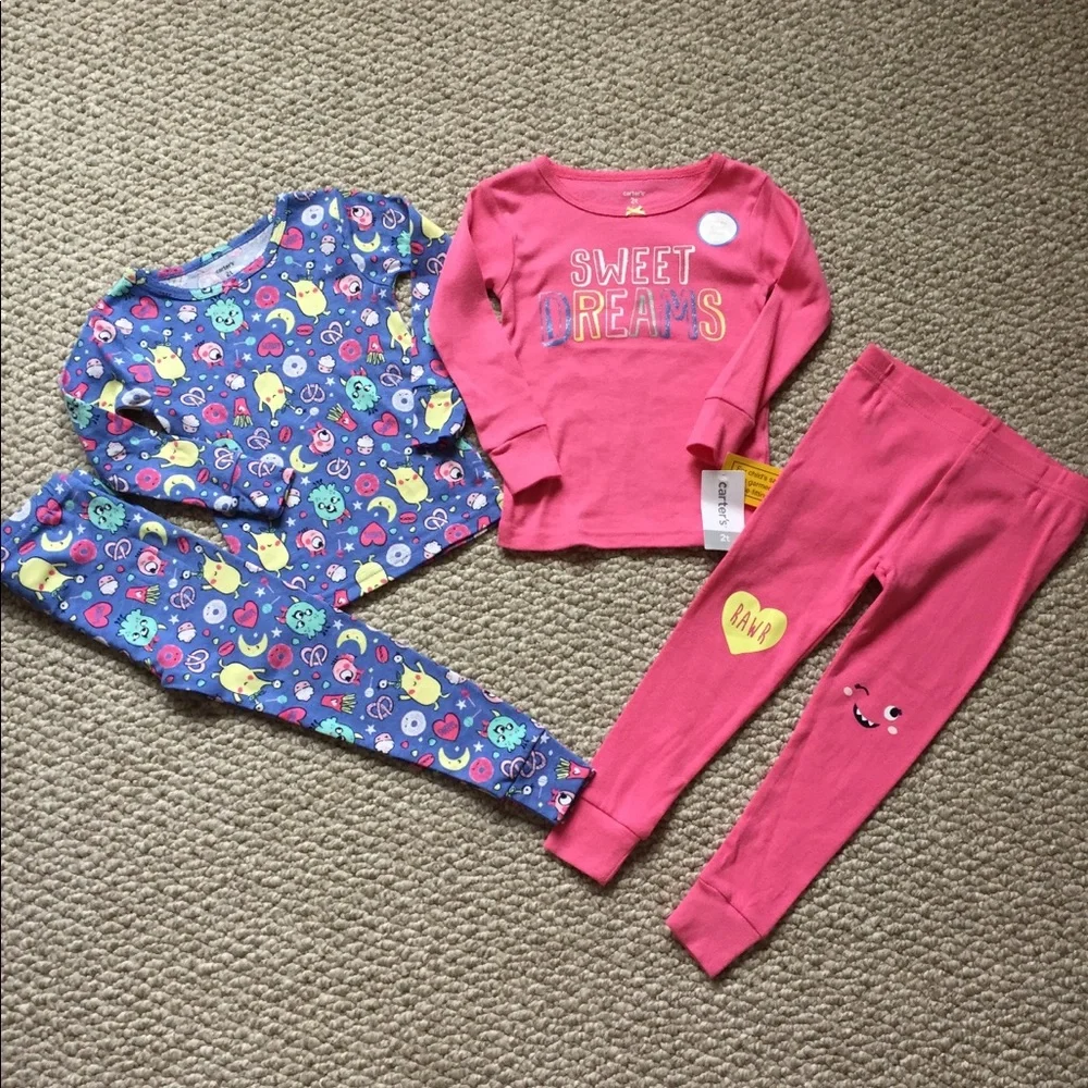 Girls Pajama Set‎ Size 4 NWT
